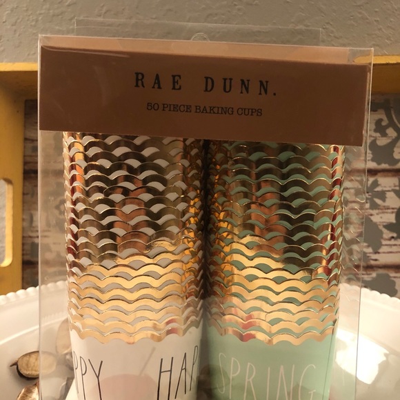 Happy Spring Rae Dunn baking cups - Picture 2 of 4